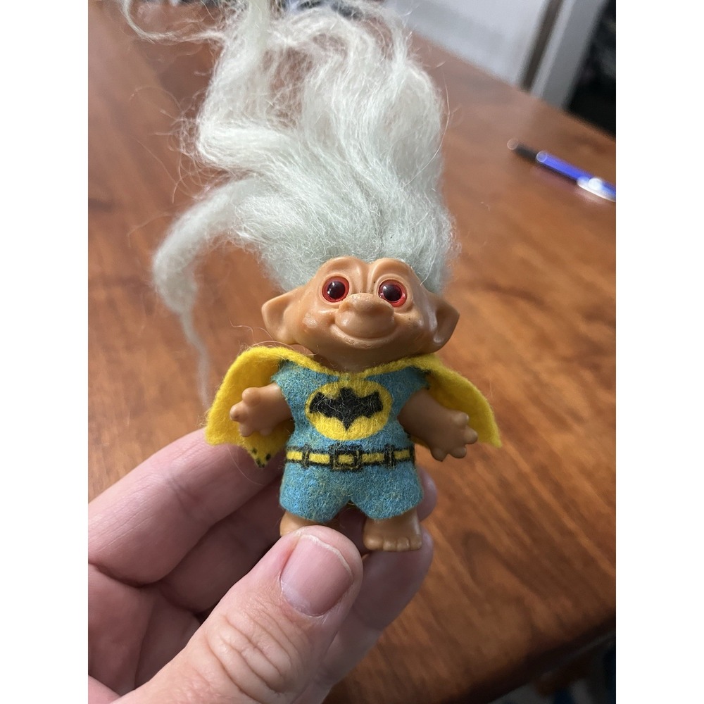 1966 - Vintage "BATMAN Troll" Doll. W/original cape - - Picture 9 of 10
